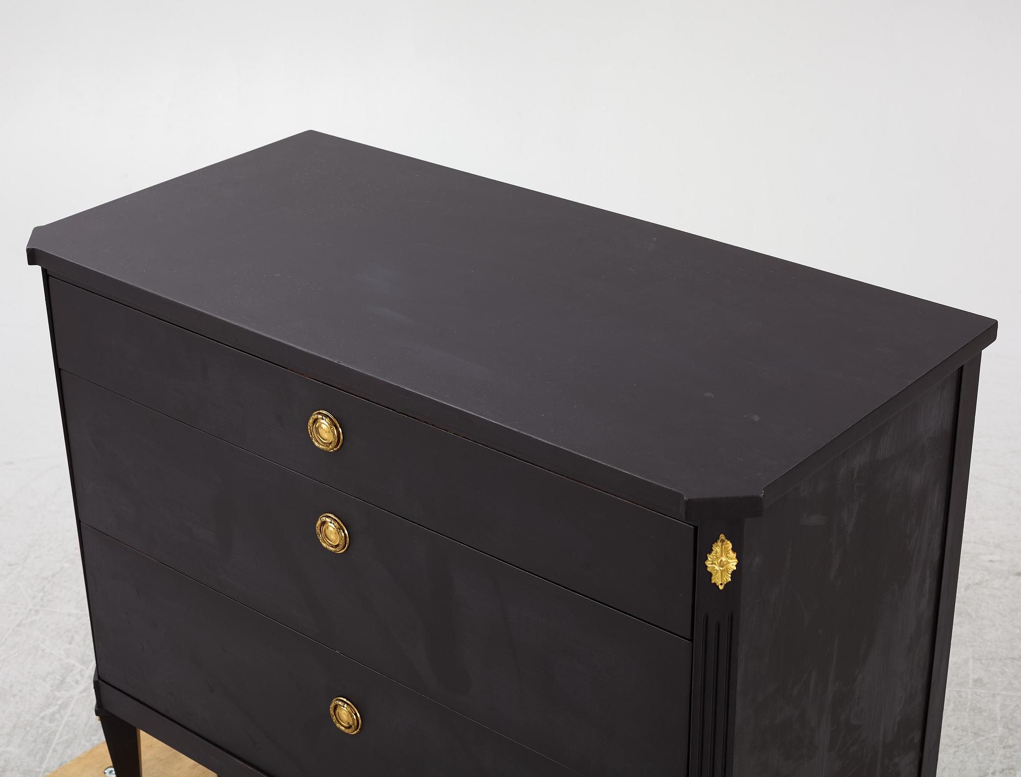 Byrå, gustaviansk stil, 1900-talets mitt.