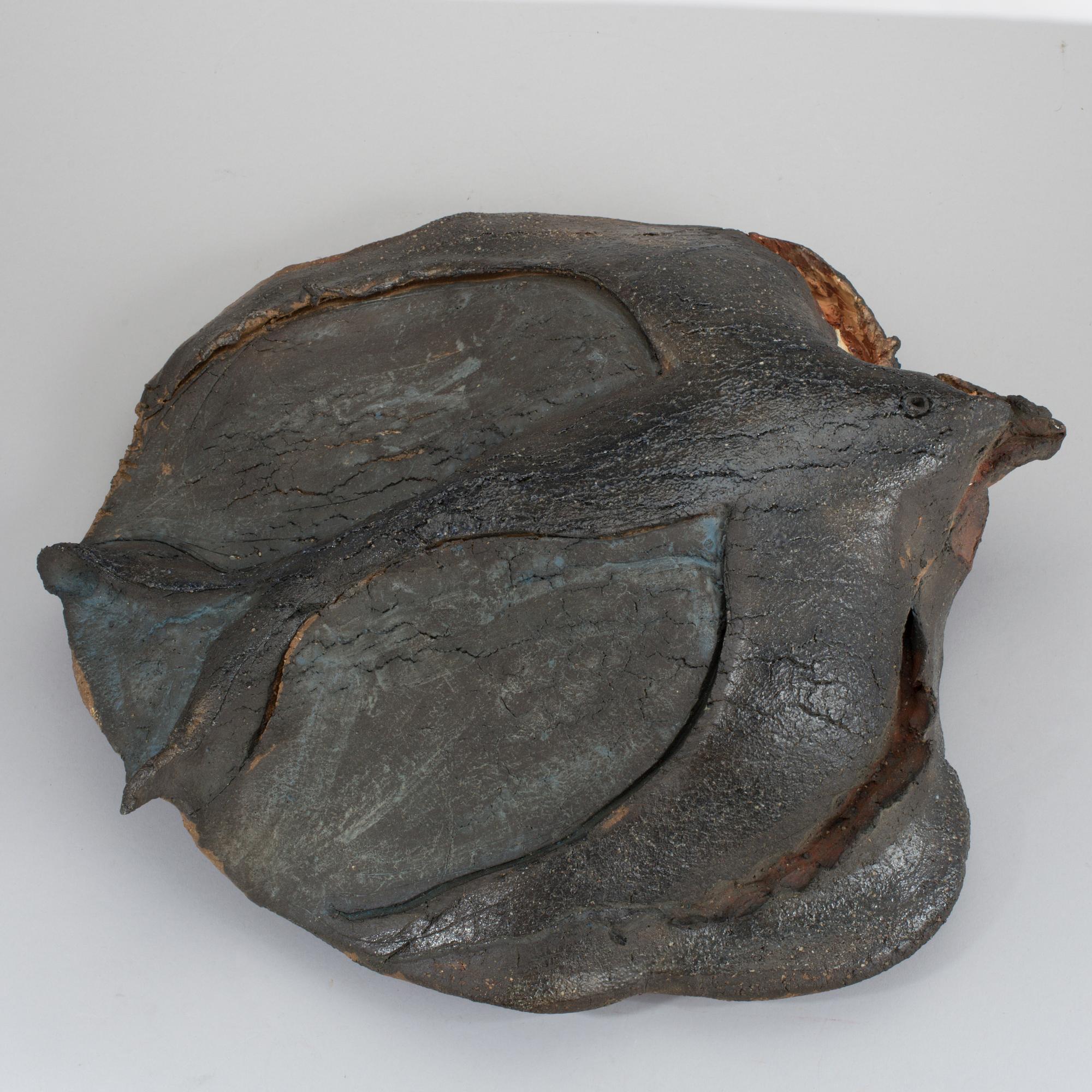 HENRIK ALLERT, skulptur, stengods, signerad.