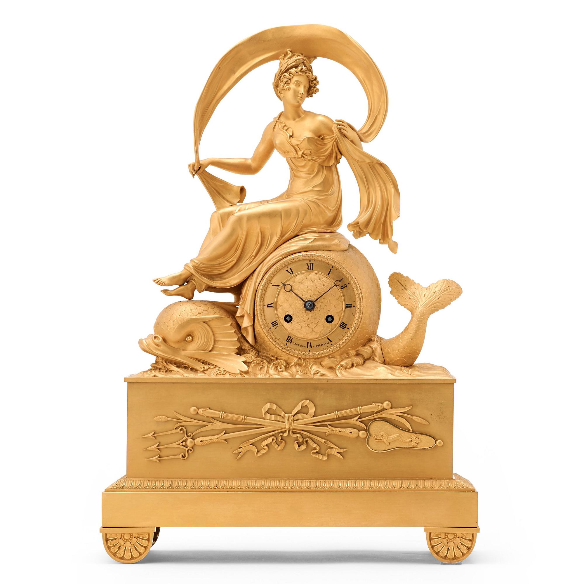 BORDSPENDYL. Frankrike, 1820-tal, Senempire.