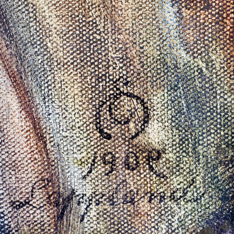 EJNAR NIELSEN, olja på duk, sign. o dat. 1909.