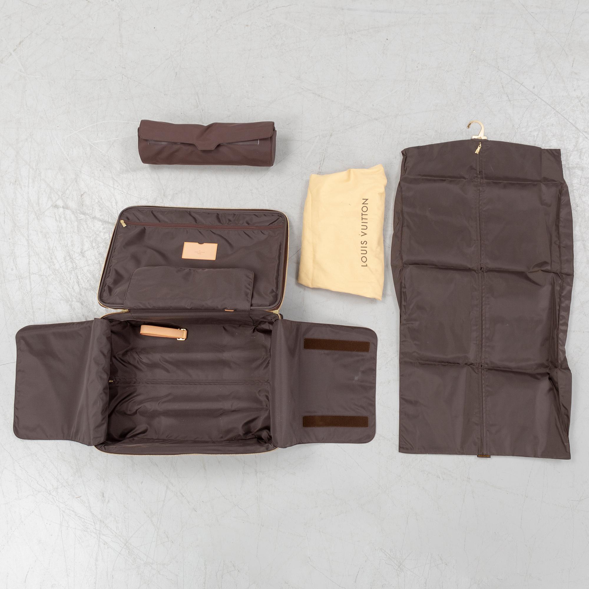 Louis Vuitton, a monogram canvas 'Pegase 55' suitcase, 2009.