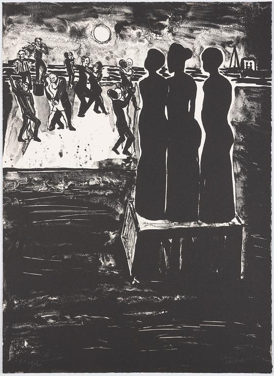 Lena Cronqvist, Untitled, from the portfolio: "August Strindberg, Ett Drömspel".