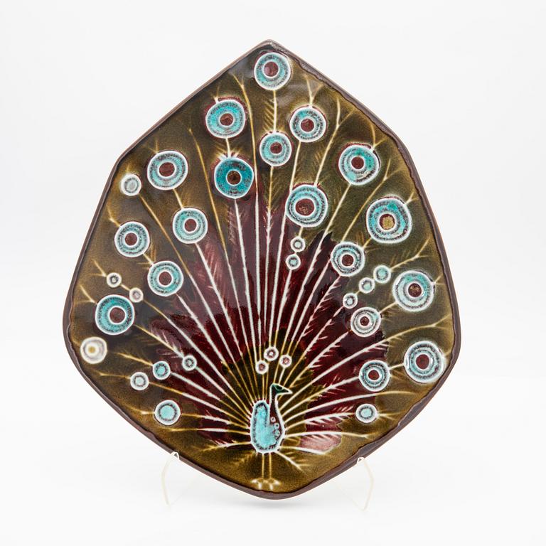 Annikki Hovisaari, Relief, stoneware, second half of the 20th century.