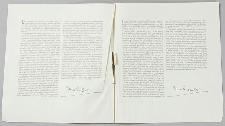 Pentti Sammallahti, "Irlantilainen Kuvasalkku - An Irish Portfolio".