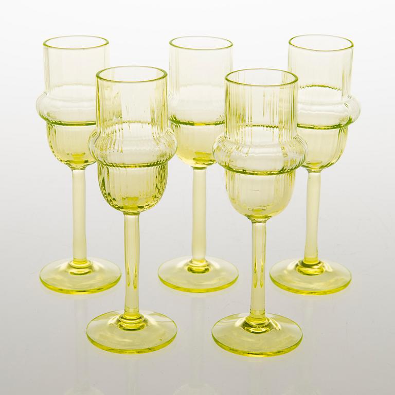 NANNY STILL 16-piece set of Sultan Glassware by Riihimäen Lasi Oy, 1960s.