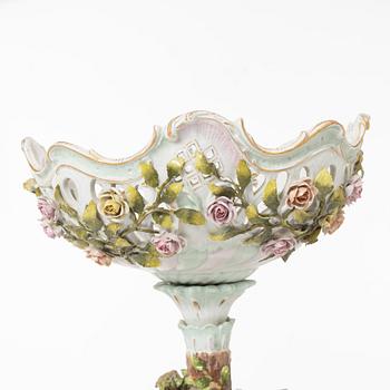 A porcelain centrepiece, Germany, circa 1900.