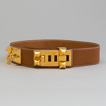 BÄLTE, "Collier de Chien", Hermès, storlek 76.