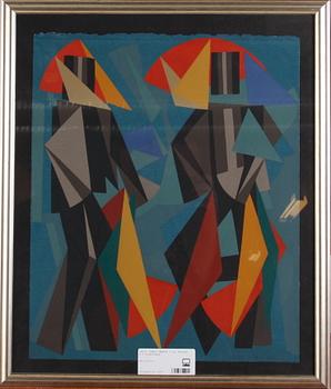 PARTI GRAFIK, 2 delar, Nils Kölare och C Göran Karlsson.