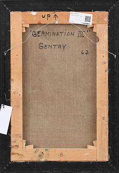HERBERT GENTRY, olja, signerad a tergo.