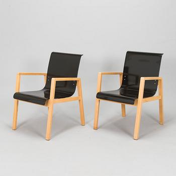 lvar Aalto, a pair of '403' armchairs for Artek.