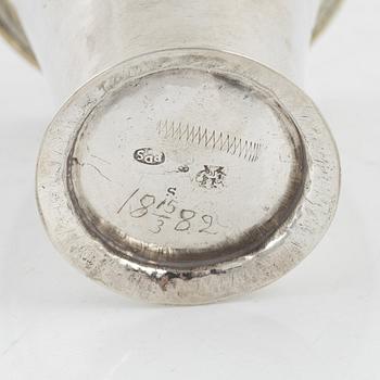 A Swedish Silver Beaker, mark of Petter Davidsson, Norrköping 1776.