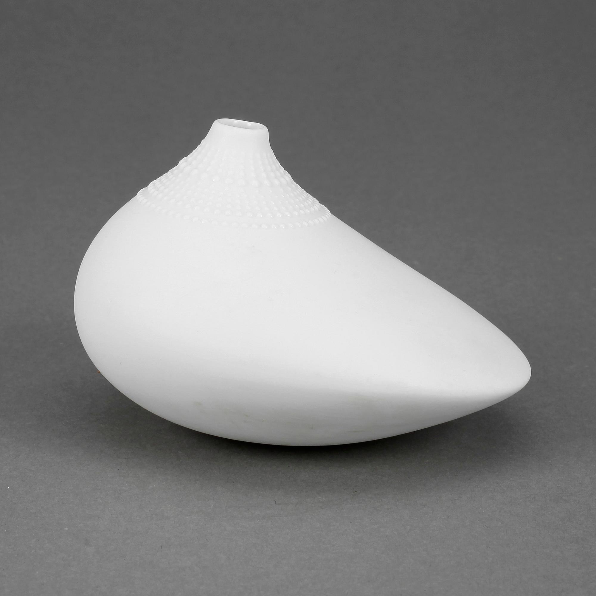 VAS, porslin "Pollo", design Tapio Wirkkala, Studio-Line Rosenthal.