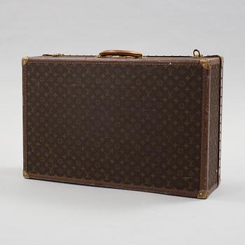 LOUIS VUITTON, a monogram canvas suitcase, "Alzer 75".