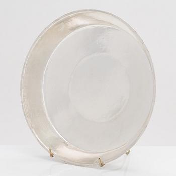 Tapio Wirkkala, silver bowl model TW 289, Kultakeskus, Hämeenlinna 1966.