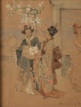 Georg Pauli/Hanna Hirsch-Pauli, Festival procession.