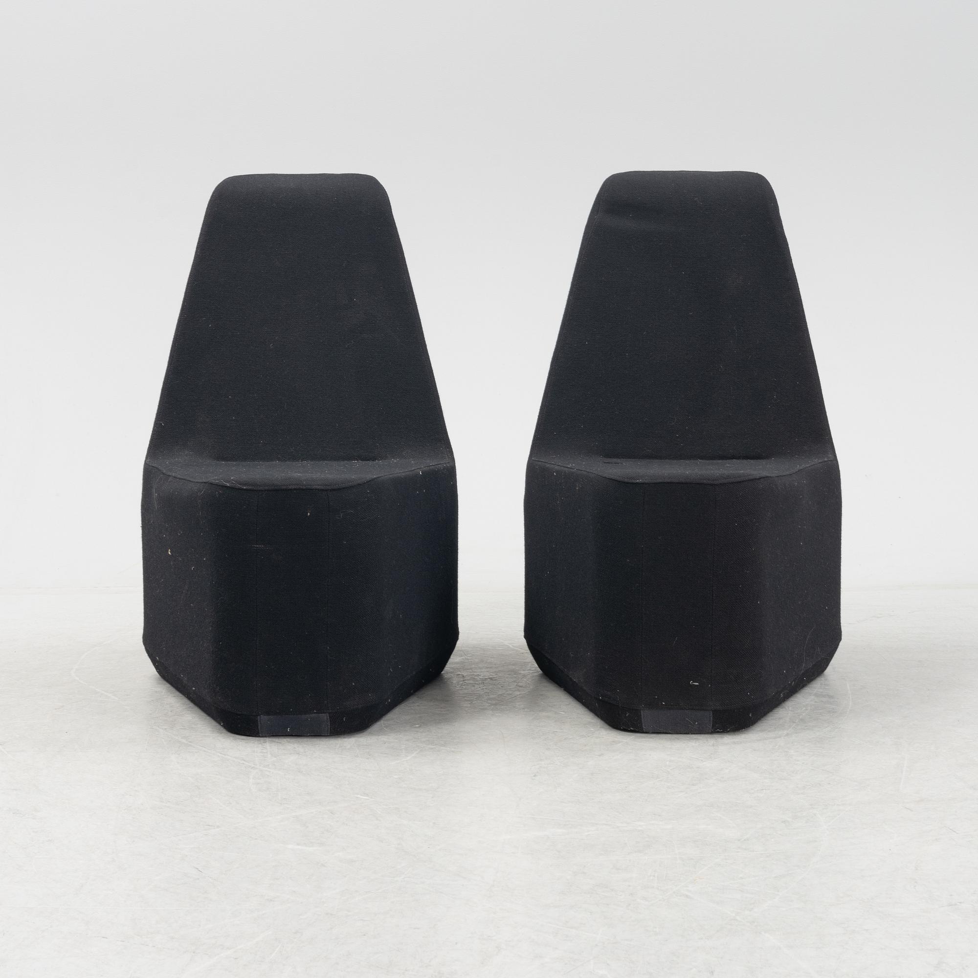 Björn Dahlström, a pair of  'Brent' lounge chairs, David Design.