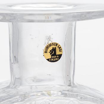 Helena Tynell, flaska, "Solflaskan" Riihimäen Lasi Oy. I produktion 1964-1974.