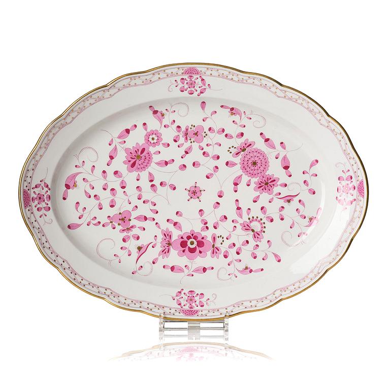 A Large 'Indianische Blumen' serving dish, Meissen, 19th century.
