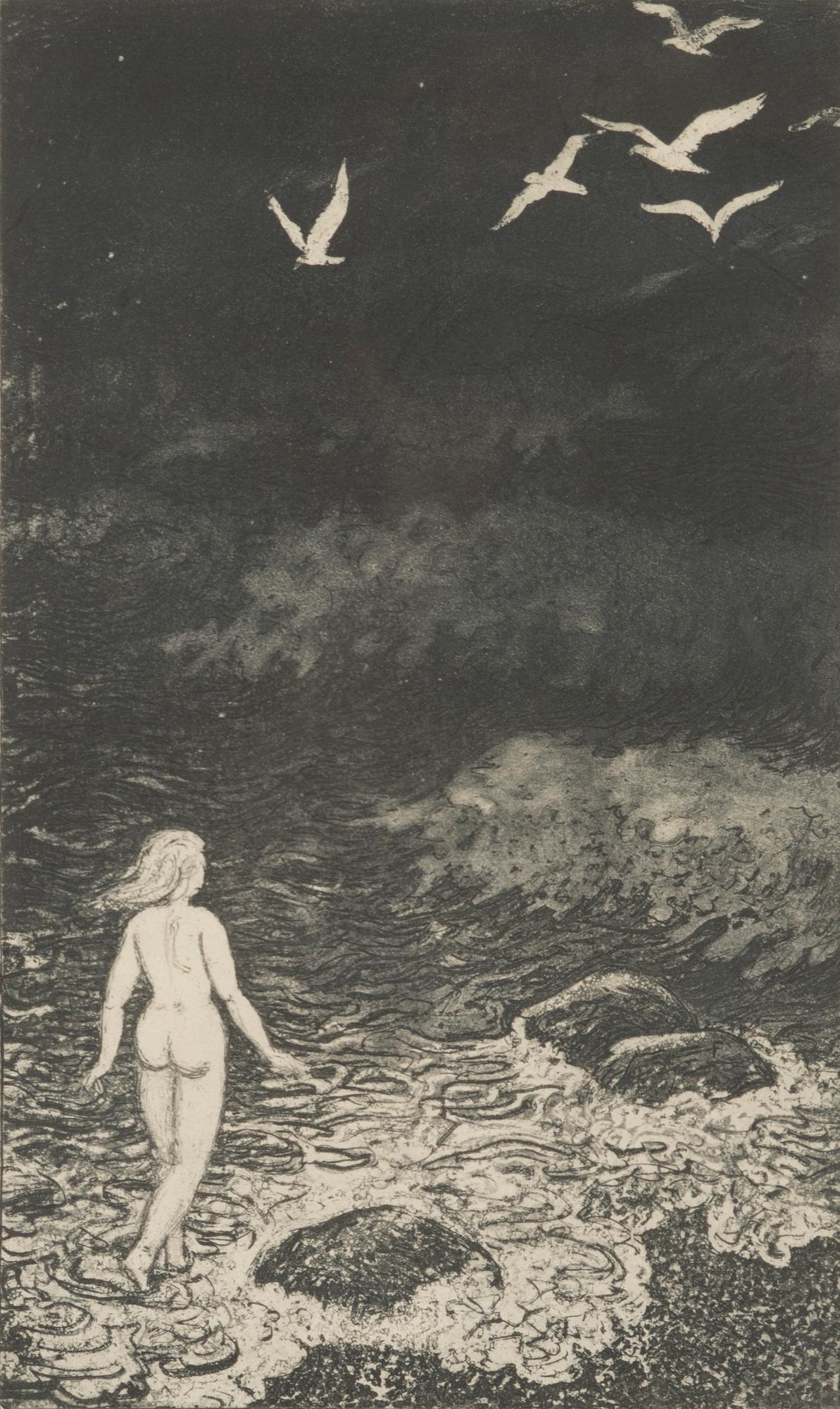 Ott Kangilaski, 'Tütarlaps ja meri'.