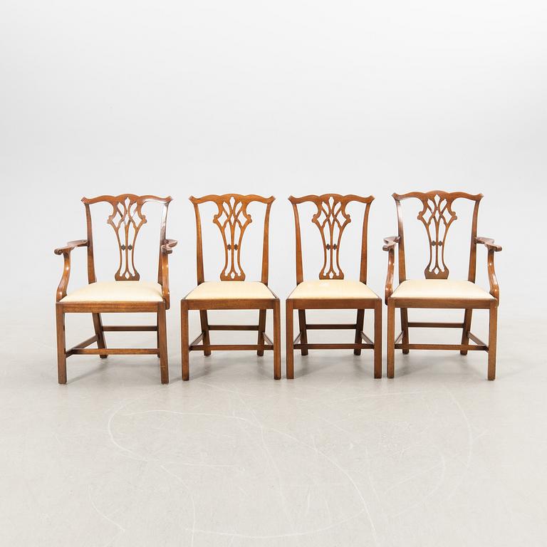 Dining group 11 dlrs England mid-20th century.