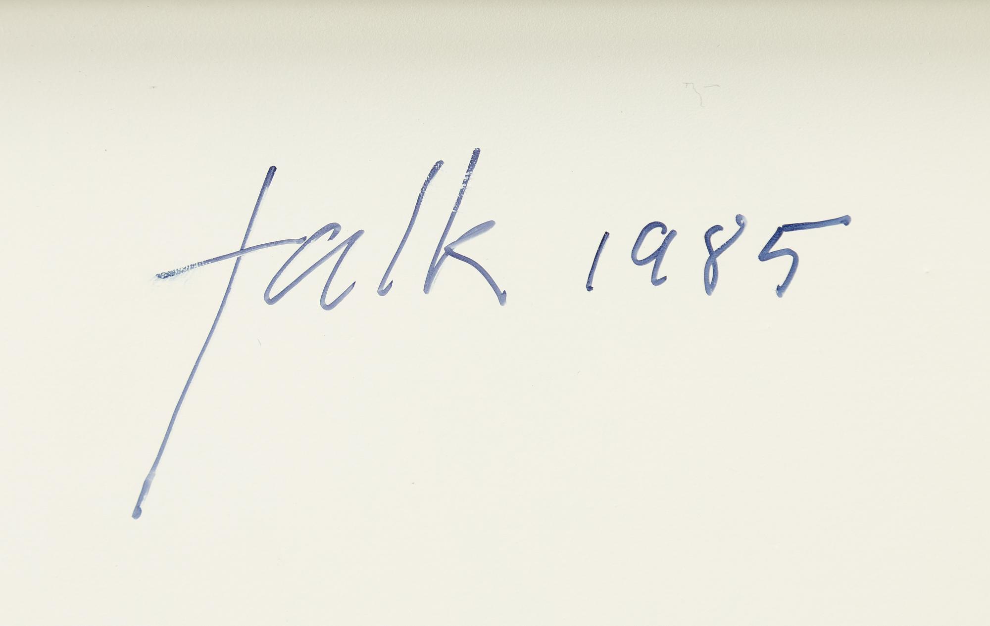 Lars Erik Falk, Untitled.