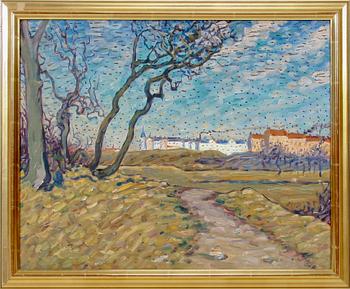 Nils Kreuger · NILS KREUGER. Olja på pannå.