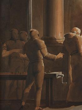 Pehr Emanuel Limnell, Scene from The Italian or The Ruins at Paluzzi.