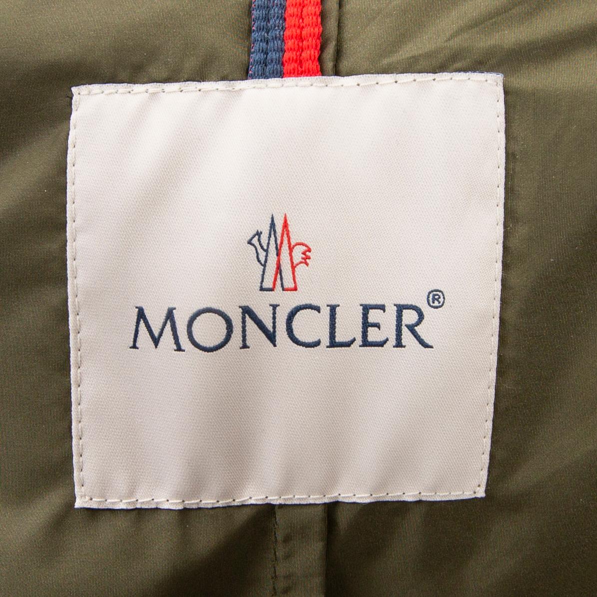 A Moncler Washington long parka  jacket size 2 (M).