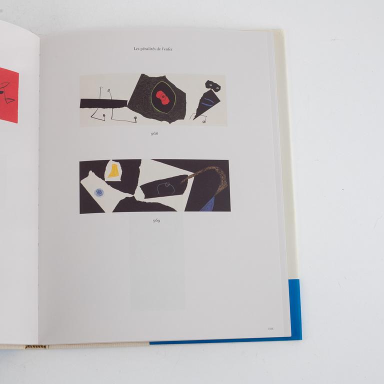 Böcker, 3 st, "Miró Lithographe" Maeght Editeur, III., V. & VI, Paris, Frankrike, 1964-81.