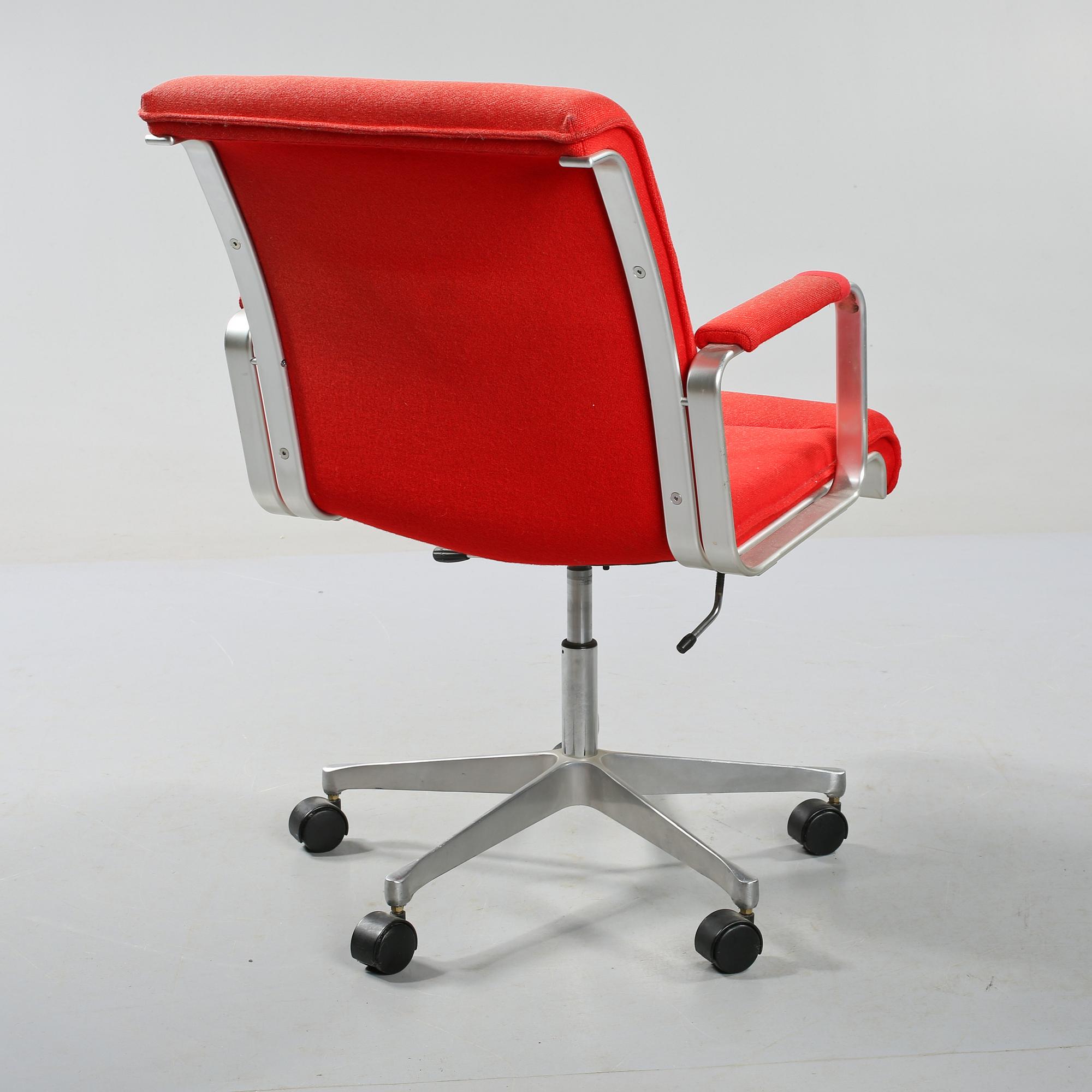 SKRIVBORDSSTOL, Karl-Erik Ekselius, JOC Möbler, 1900-talets andra hälft.