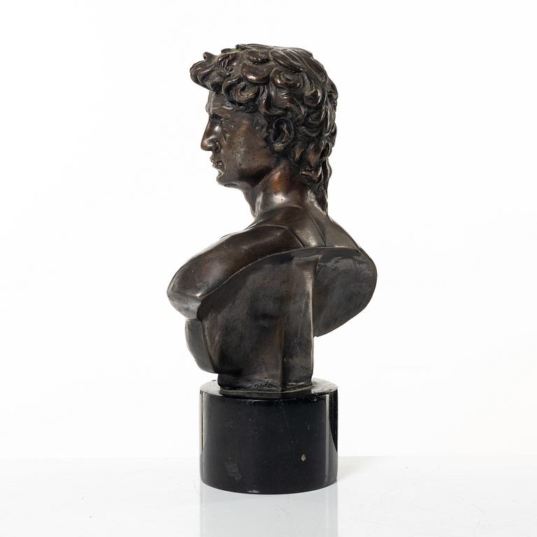 Byst, efter Michelangelos "David".
