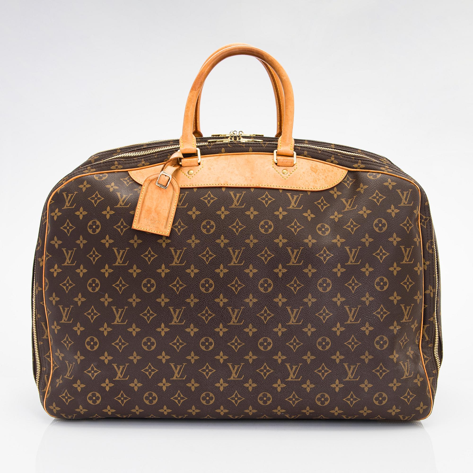 Louis Vuitton, a Monogram Canvas 'Sac Alize 3' soft suitcase.
