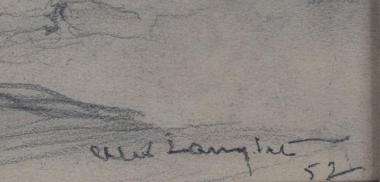 Alexander Langlet, Karoliner i snö,.