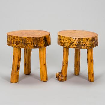 Jakkaroita 2 kpl, 1900-luvun puoliväli.