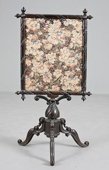 ELDSKÄRM, nyrokoko, 1800-talets andra hälft.