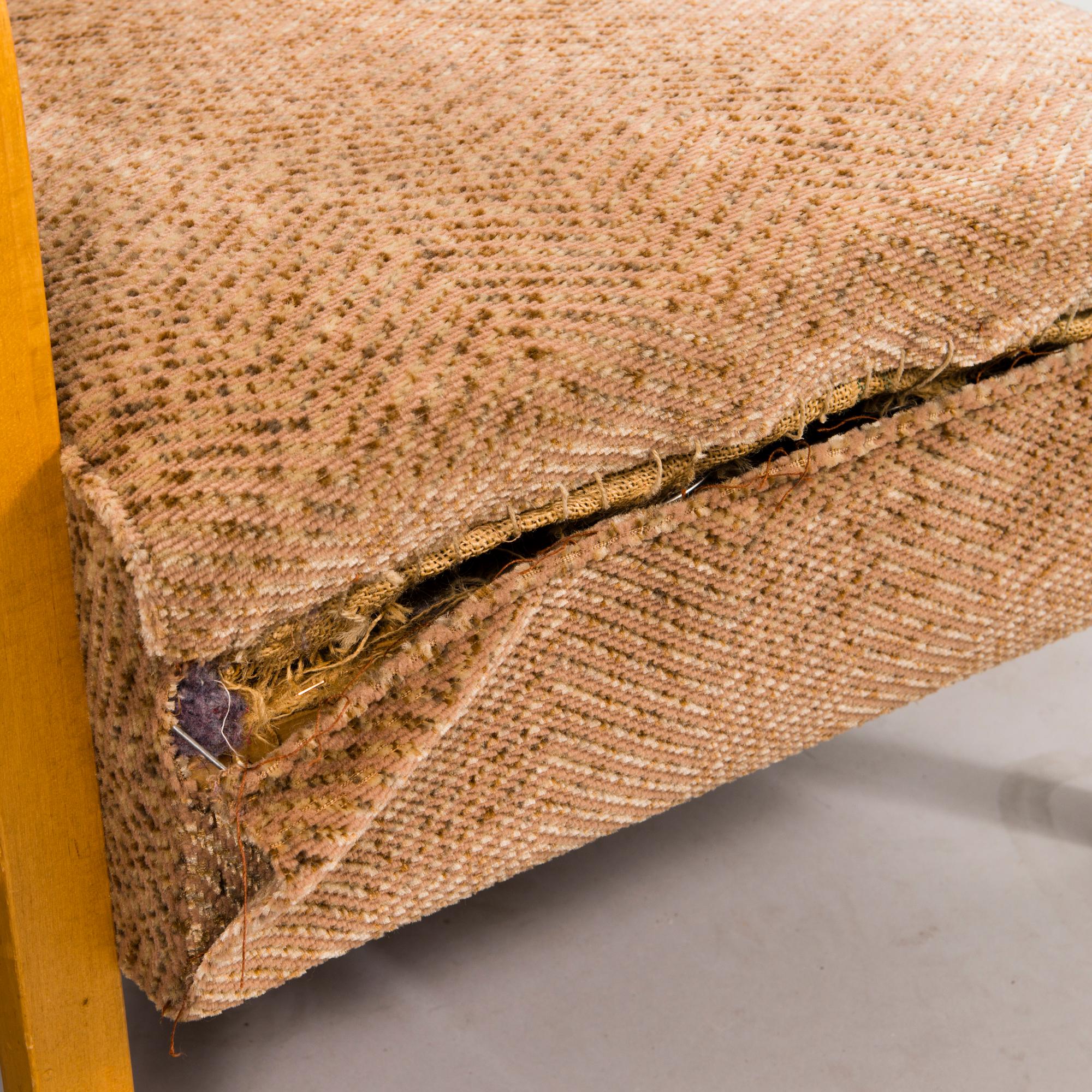 ALVAR AALTO, a pair 1950's armchairs, modell 48 O.Y. Huonekalu- ja Rakennustyötehdas A.B.