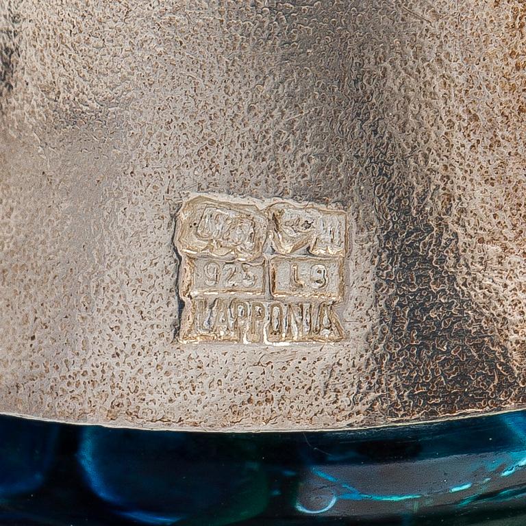 Björn Weckström, collier, "Zitas offer", silver, akryl.