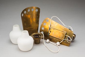 VÄGGLAMPOR, troligen Hans Bergström, Ateljé Lyktan, 1940-tal.