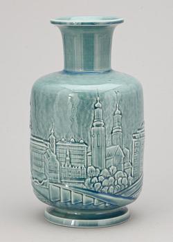 VAS, Sven Wejsfeldt, signerad med studiohanden och daterad 1987.