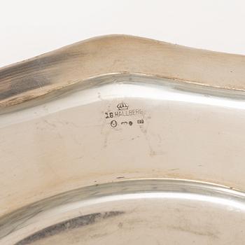 Fat, 2 st, silver, Stockholm, 1916-46.
