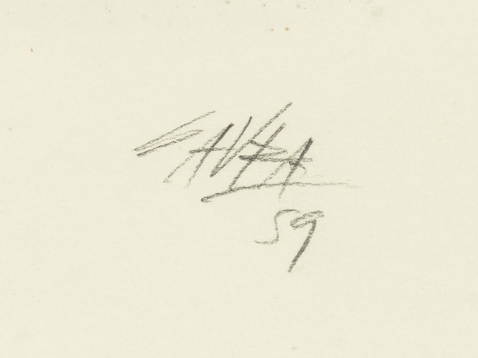 Antonio Saura, Utan titel.