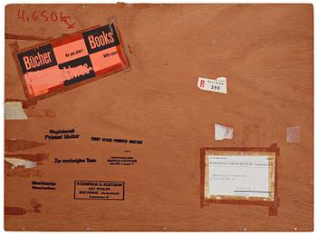 Bok med 62 litografier av bland andra: Pierre Alechinsky, Karel Appel, "One Cent Life".