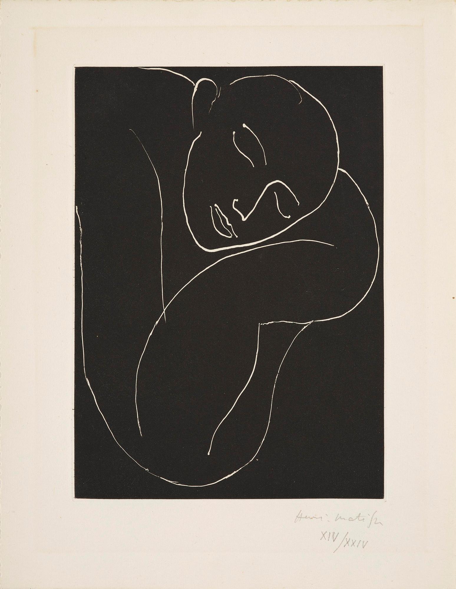 Henri Matisse, "L'Homme endormi".