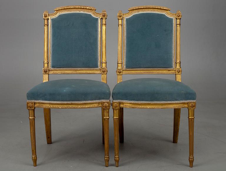 STOLAR, ett par, Edward VII, stämplade, England 1900-talets början.
