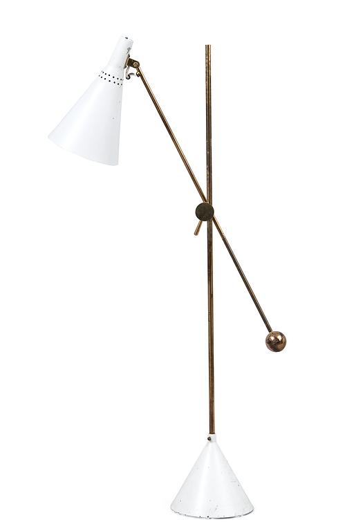 Tapio Wirkkala, AN ADJUSTABLE FLOOR LAMP K10-11.