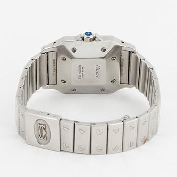 CARTIER, Santos, wristwatch, 29 x 28 (41) mm,