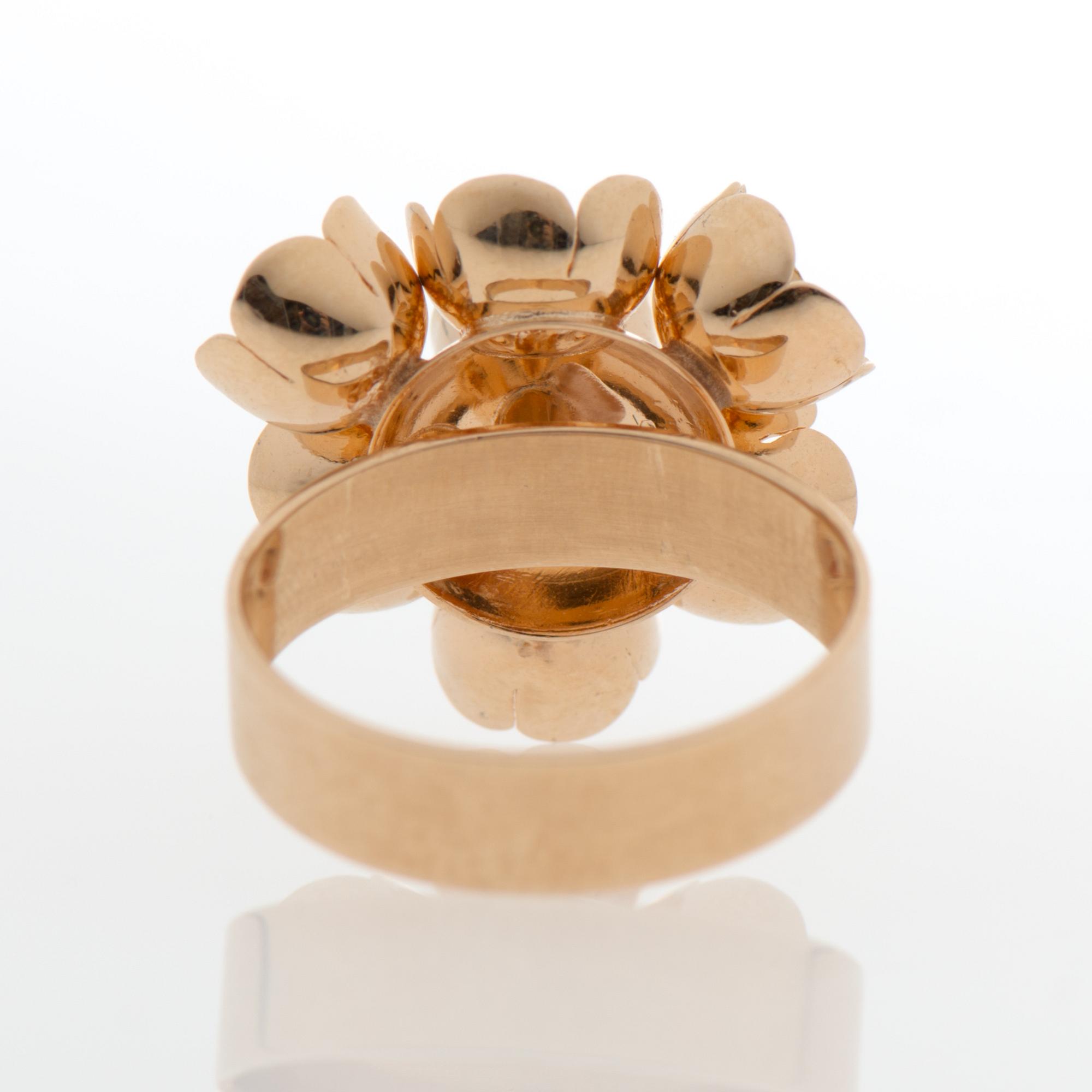 LIISA VITALI, RING, 14K gold. Kultakeskus, Helsinki Finland 1973.