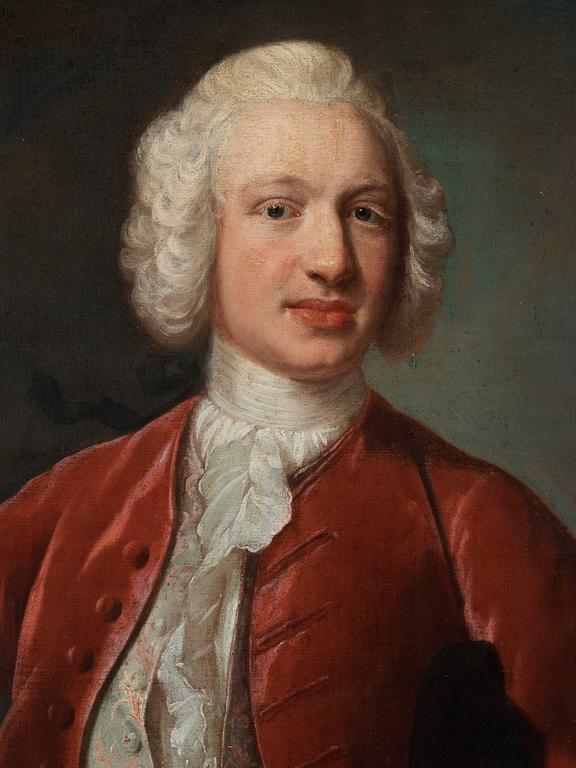 Johan Henrik Scheffel, Porträtt. ett par, föreställande bröderna Christer Gustaf Fleming (1727-1748) samt Axel Fleming (1728-1825).