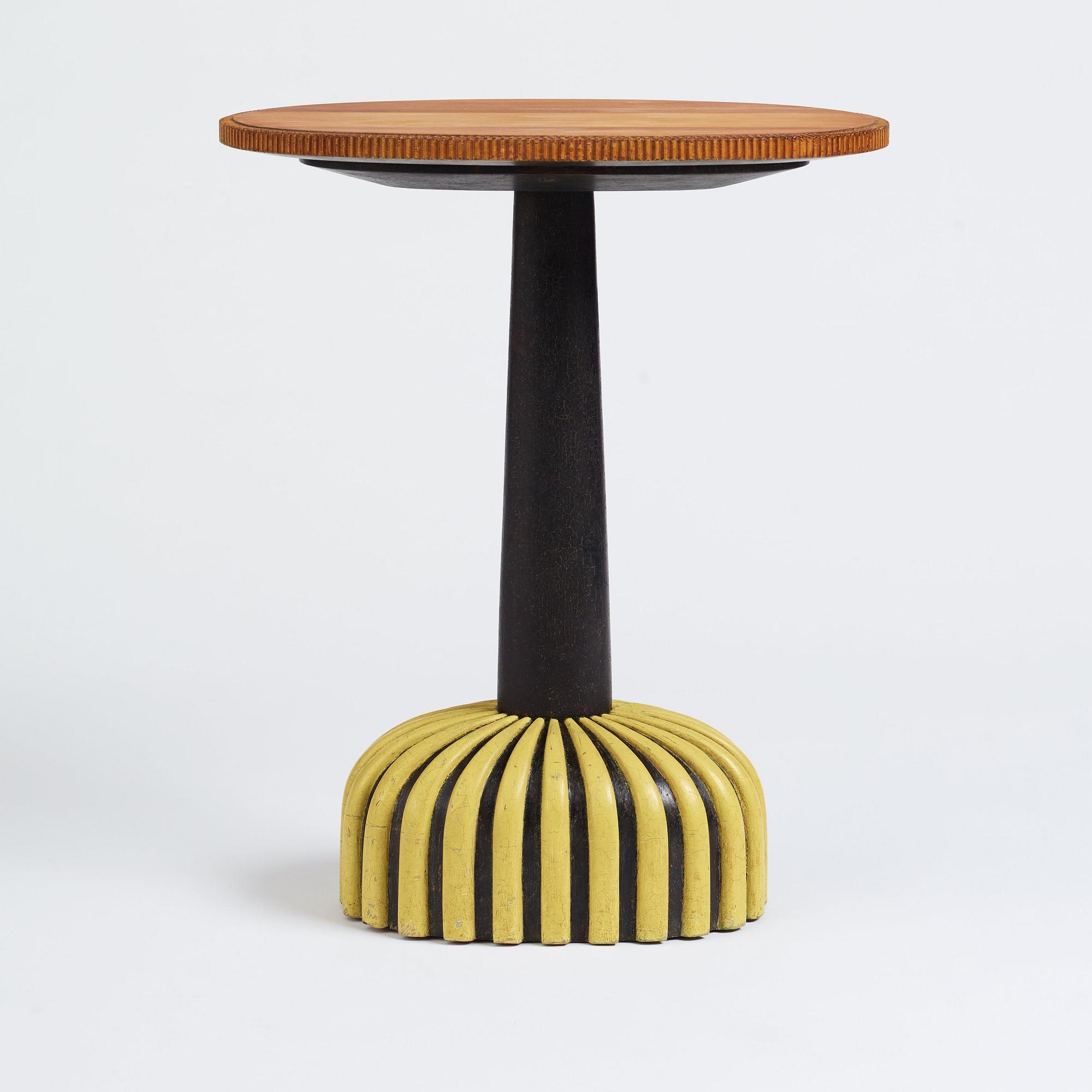 Axel Einar Hjorth, a 'Mora' table, Nordiska Kompaniet 1930, for the 1930 Stockholm Exhibition.