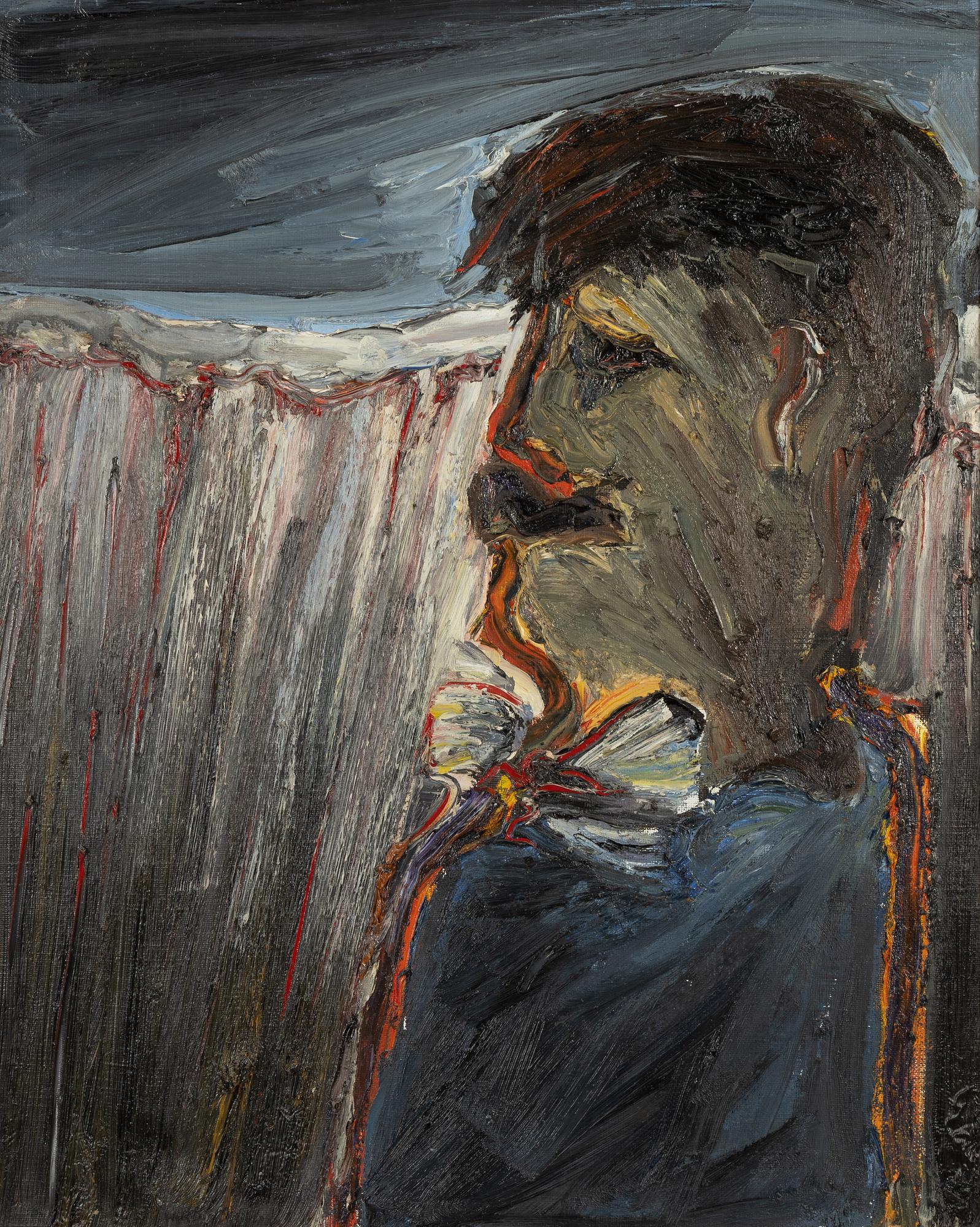 Wiking Svensson, olja på duk, signerad.